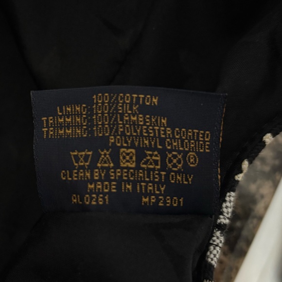 Authentic Louis Vuitton Leather Baseball Cap- Worn Once - Picture 5 of 6